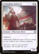 Orthodoxy Enforcer (ONE-025) [Phyrexia: All Will Be One] Foil