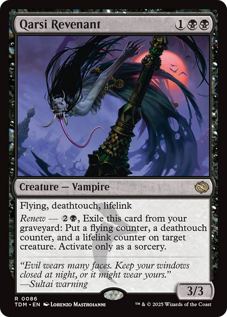 Qarsi Revenant (TDM-086) [Tarkir: Dragonstorm]