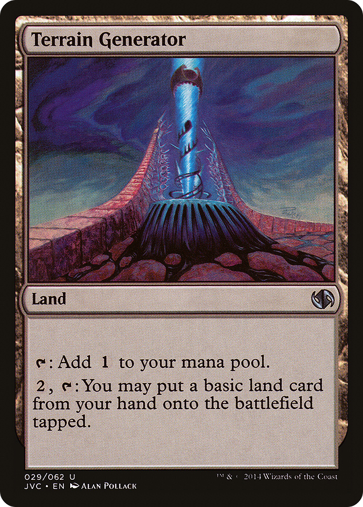 Terrain Generator (DD3-029) [Duel Decks Anthology: Jace vs. Chandra]