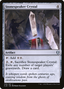 Stonespeaker Crystal (CLB-338) [Commander Legends: Battle for Baldur's Gate]