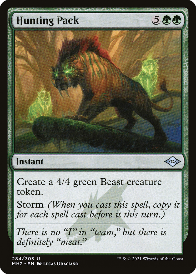 Hunting Pack (MH2-284) [Modern Horizons 2] Foil
