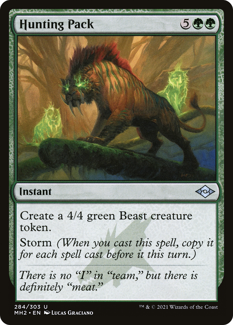 Hunting Pack (MH2-284) [Modern Horizons 2] Foil