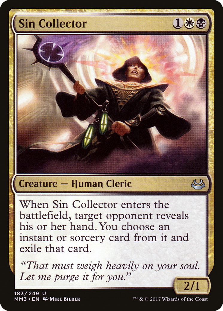 Sin Collector (MM3-183) [Modern Masters 2017] Foil