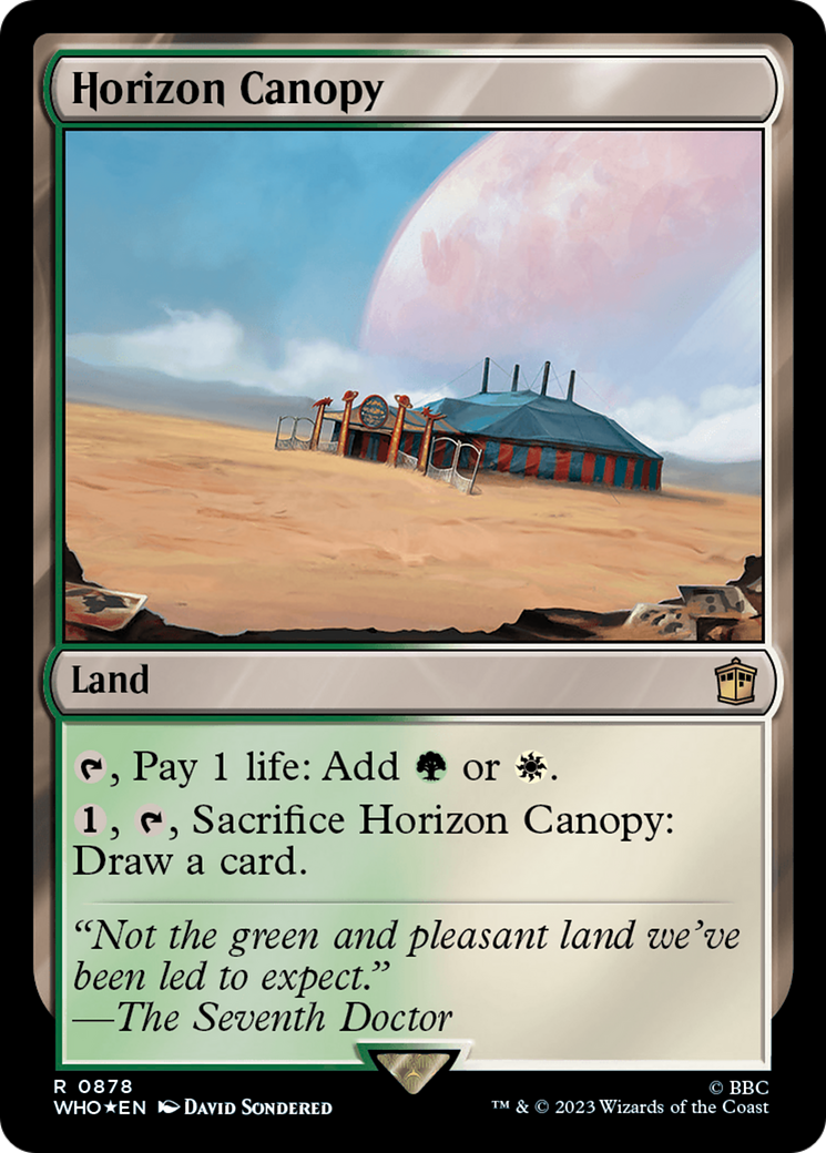 Horizon Canopy (WHO-878) [Doctor Who] Foil