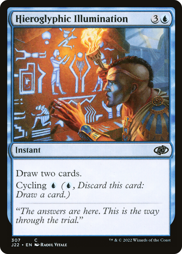 Hieroglyphic Illumination (J22-307) [Jumpstart 2022]