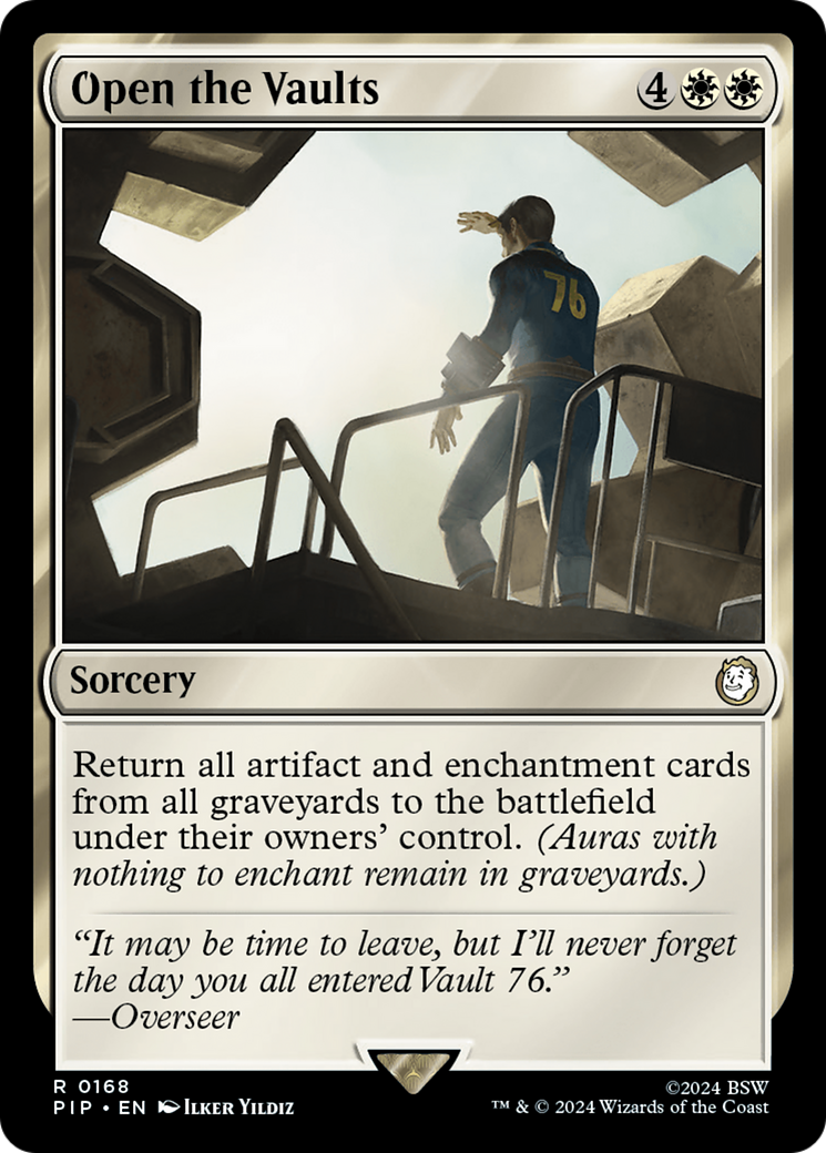 Open the Vaults (PIP-168) [Fallout] Foil