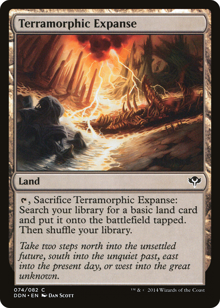 Terramorphic Expanse (DDN-074) [Duel Decks: Speed vs. Cunning]