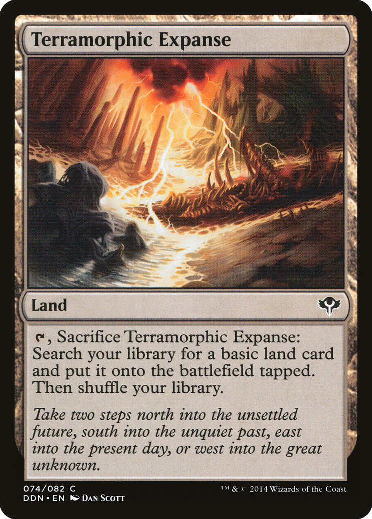 Terramorphic Expanse (DDN-074) [Duel Decks: Speed vs. Cunning]