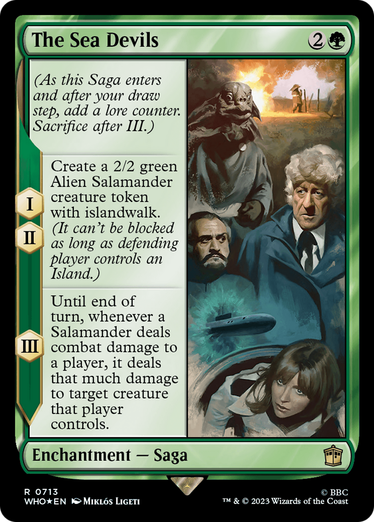 The Sea Devils (WHO-713) [Doctor Who] Foil