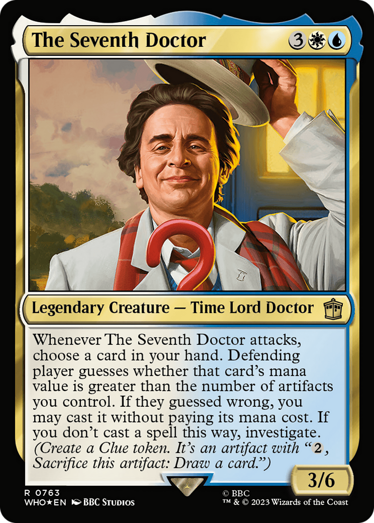 The Seventh Doctor (WHO-763) [Doctor Who] Foil