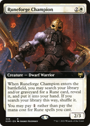 Runeforge Champion (Extended Art) (KHM-339) [Kaldheim]