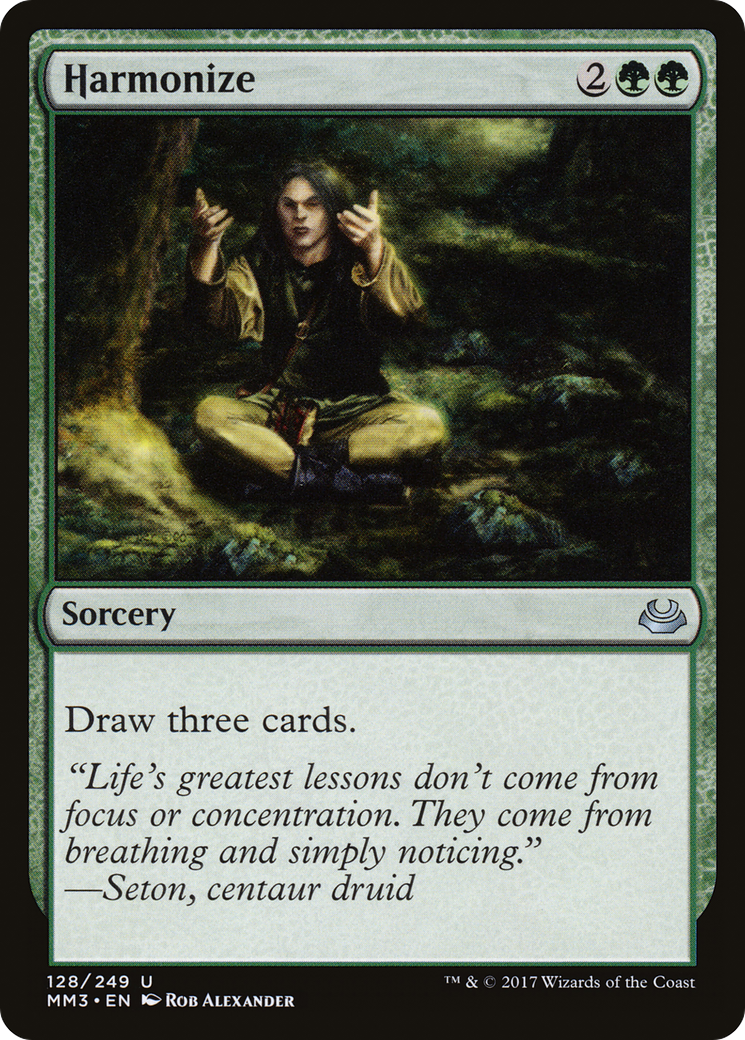 Harmonize (MM3-128) [Modern Masters 2017]