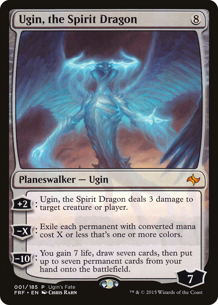 Ugin, the Spirit Dragon (FRF_UGIN-001) [Ugin's Fate]