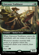 Outcaster Trailblazer (OTJ-343) [Outlaws of Thunder Junction]: (Extended Art) Foil