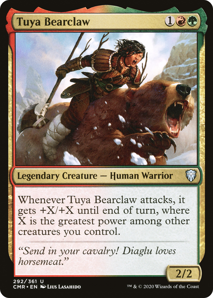 Tuya Bearclaw (CMR-292) [Commander Legends]