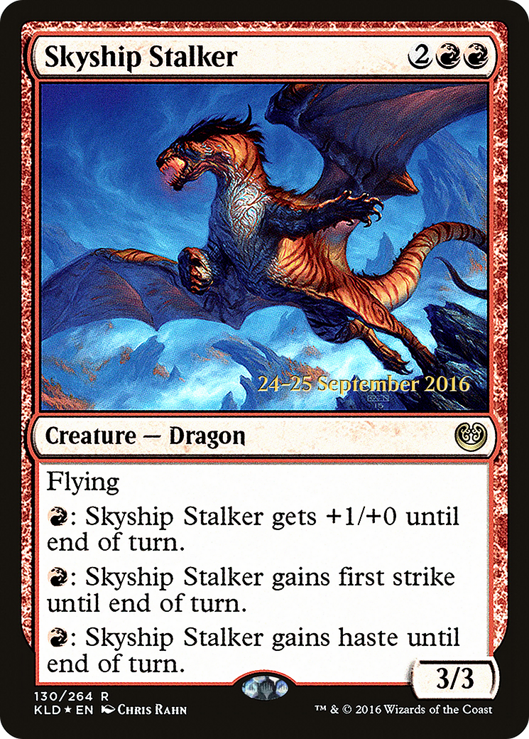 Skyship Stalker (PRE-130S) [Kaladesh Promos] Foil