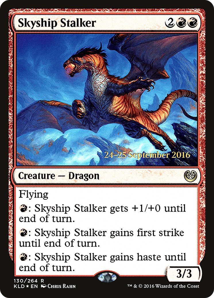 Skyship Stalker (PRE-130S) [Kaladesh Promos] Foil