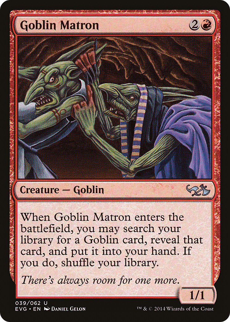 Goblin Matron (DD3-039) [Duel Decks Anthology: Elves vs. Goblins]