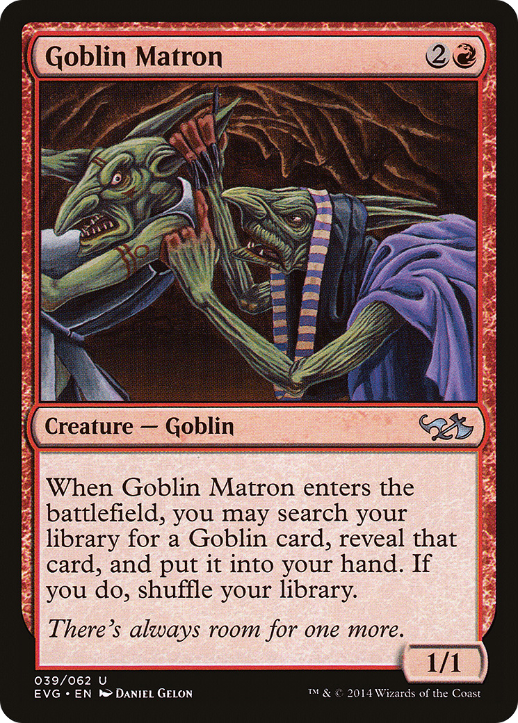 Goblin Matron (DD3-039) [Duel Decks Anthology: Elves vs. Goblins]