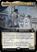 Kambal, Profiteering Mayor (OTJ-353) [Outlaws of Thunder Junction]: (Extended Art) Foil
