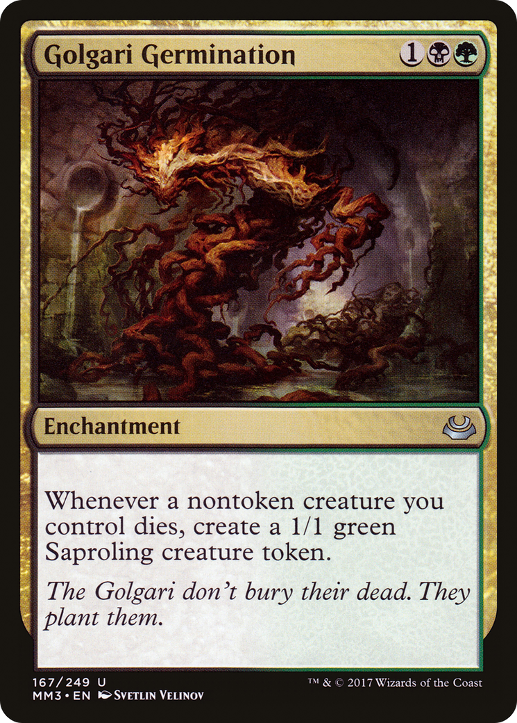 Golgari Germination (MM3-167) [Modern Masters 2017]