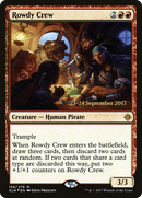 Rowdy Crew (PRE-159S) [Ixalan Promos] Foil