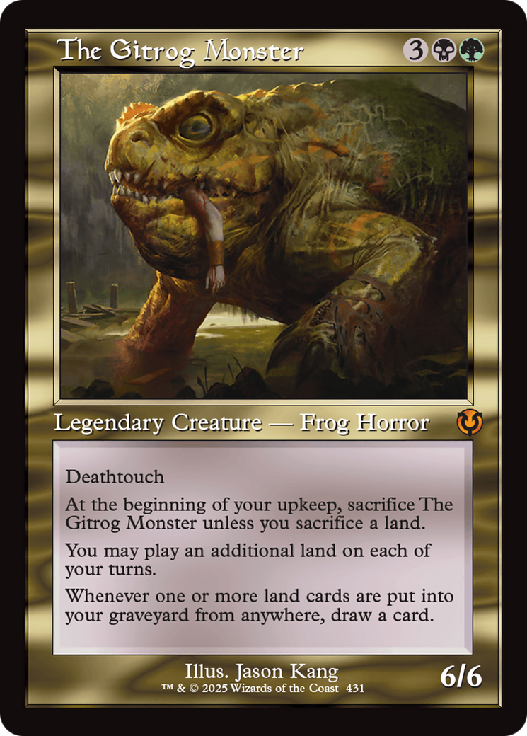 The Gitrog Monster (INR-431) [Innistrad Remastered] Foil