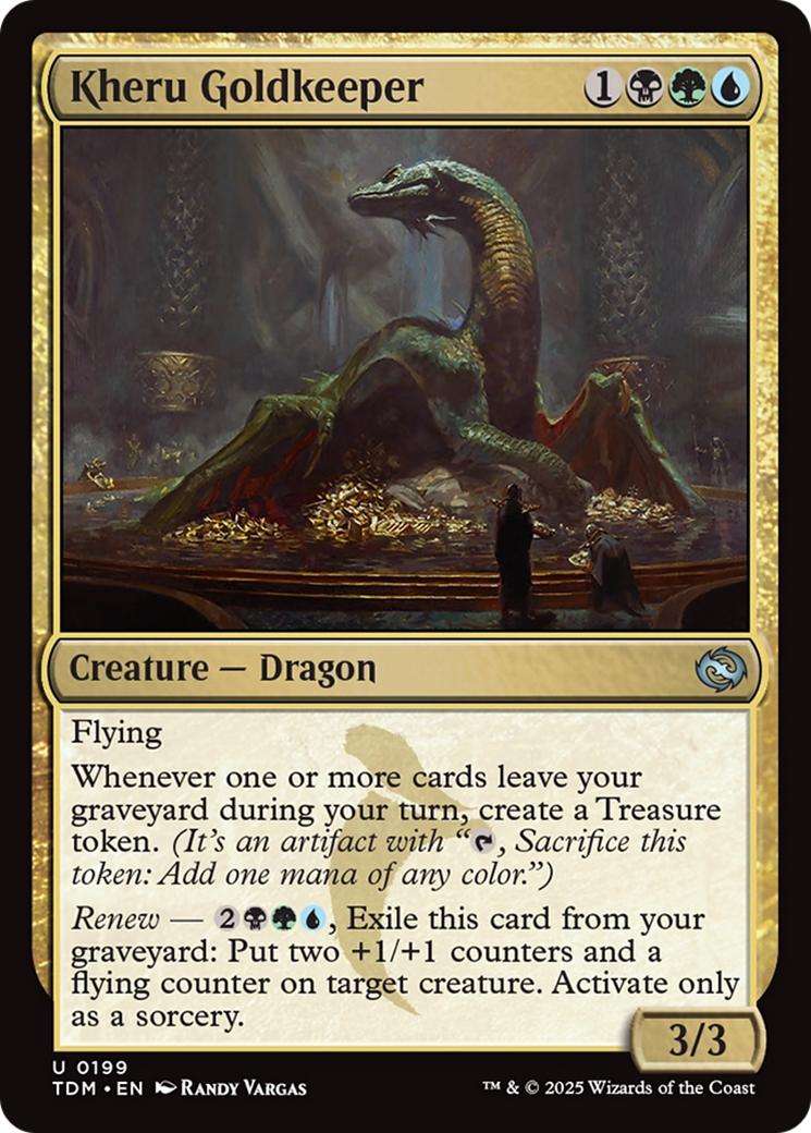 Kheru Goldkeeper (TDM-199) [Tarkir: Dragonstorm]