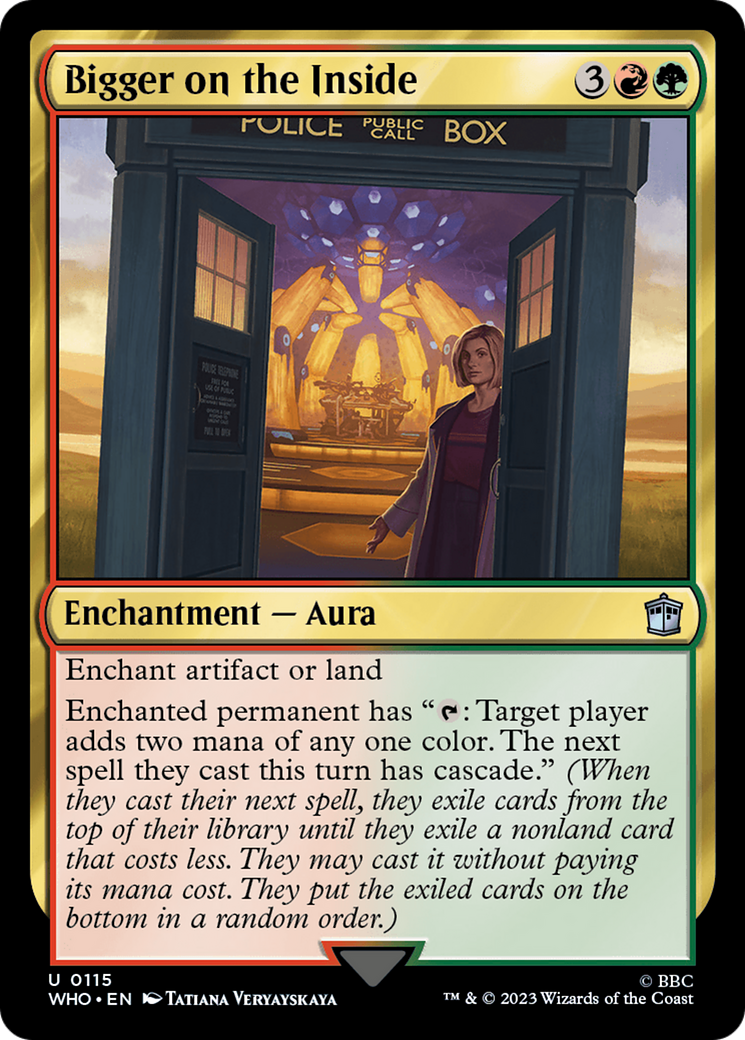 Bigger on the Inside (WHO-115) [Doctor Who]