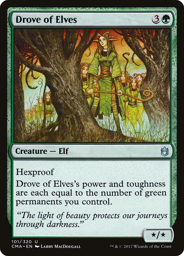 Drove of Elves (CMA-101) [Commander Anthology]