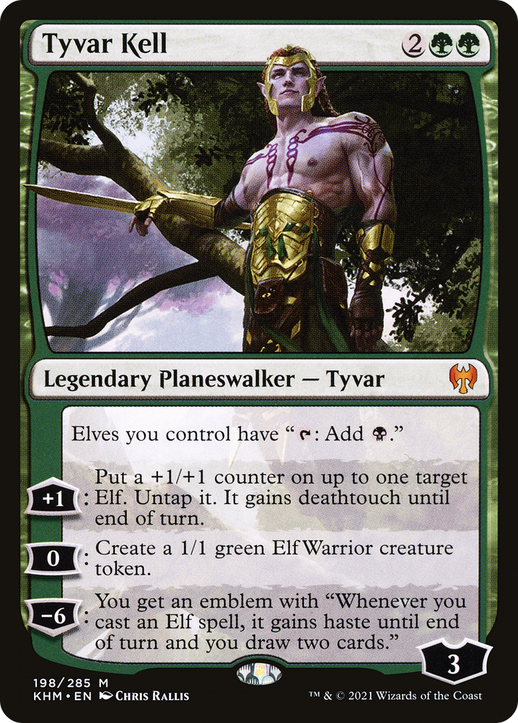 Tyvar Kell (KHM-198) [Kaldheim] Foil