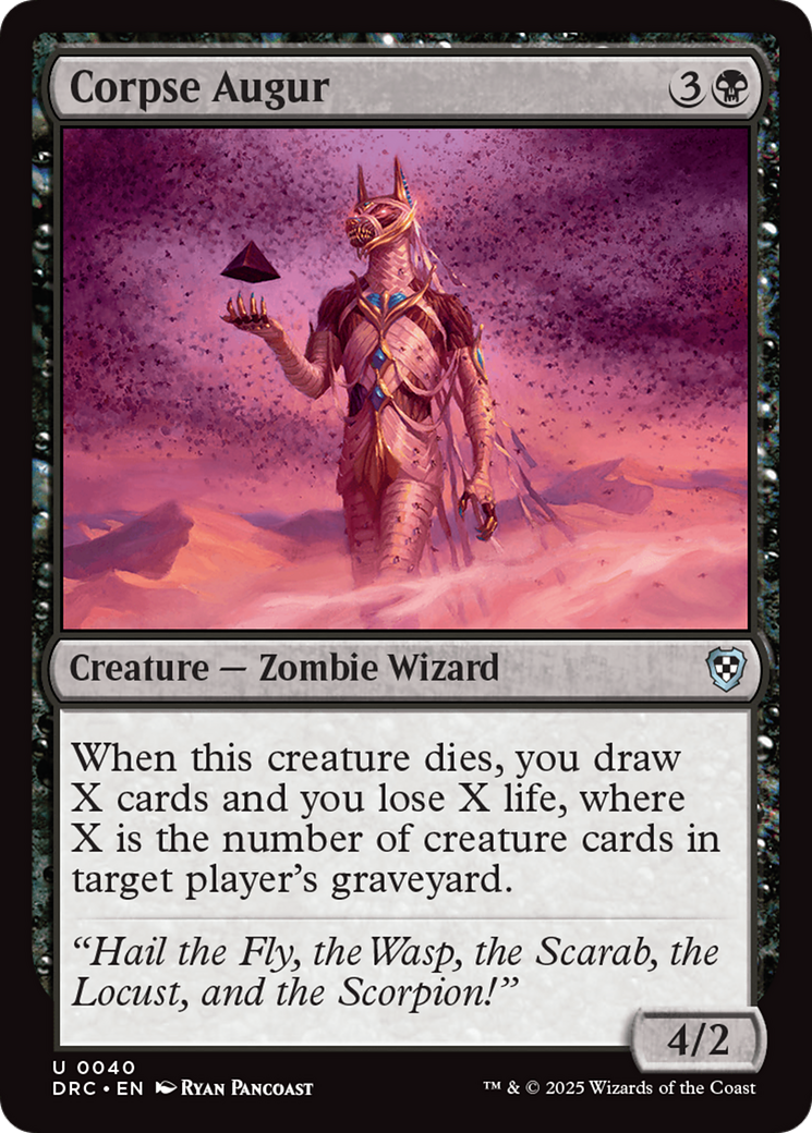 Corpse Augur (DRC-040) [Commander: Aetherdrift]