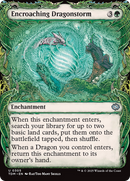 Encroaching Dragonstorm (TDM-305) [Tarkir: Dragonstorm]: (Showcase, enchantment)