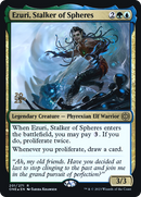 Ezuri, Stalker of Spheres (PRE-201S) [Phyrexia: All Will Be One Promos] Foil