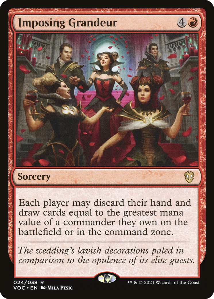Imposing Grandeur (VOC-024) [Crimson Vow Commander]