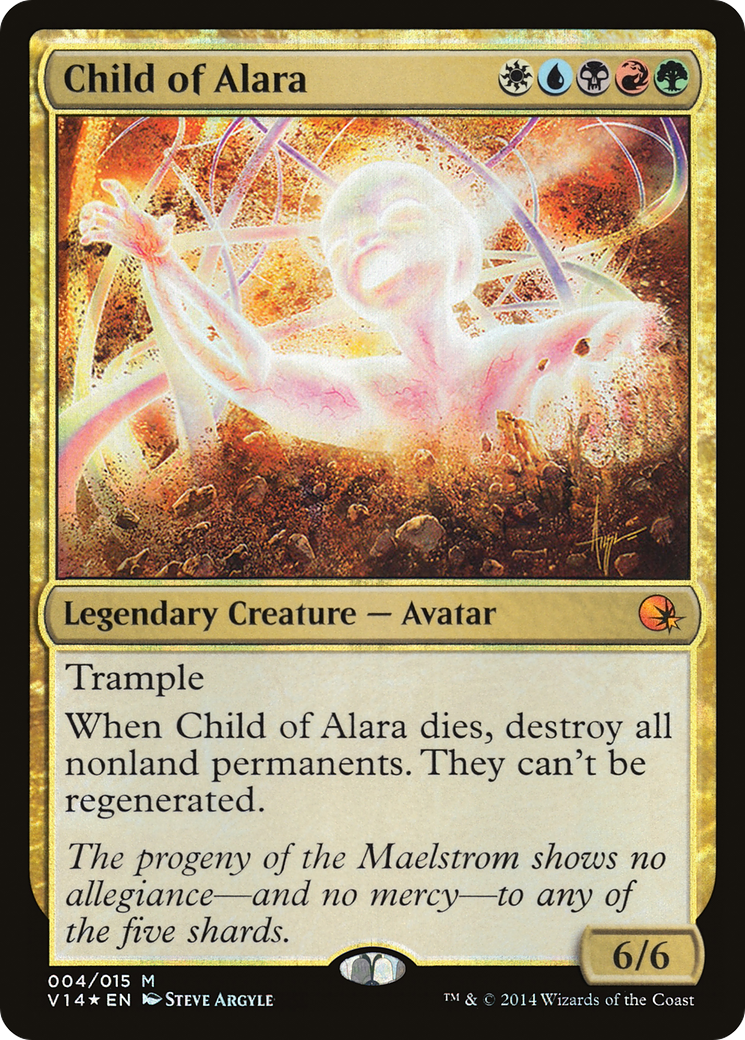 Child of Alara (V14-004) [From the Vault: Annihilation] Foil