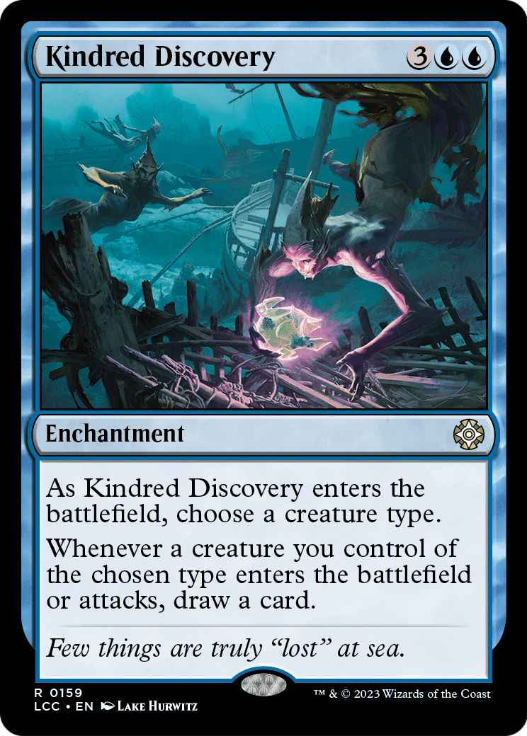 Kindred Discovery (LCC-159) [The Lost Caverns of Ixalan Commander]