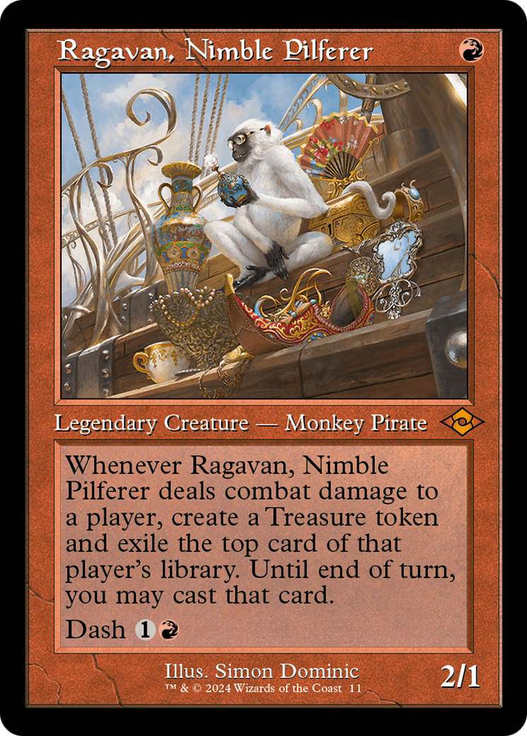 Ragavan, Nimble Pilferer (MH2-011) [Modern Horizons 2 Timeshifts]