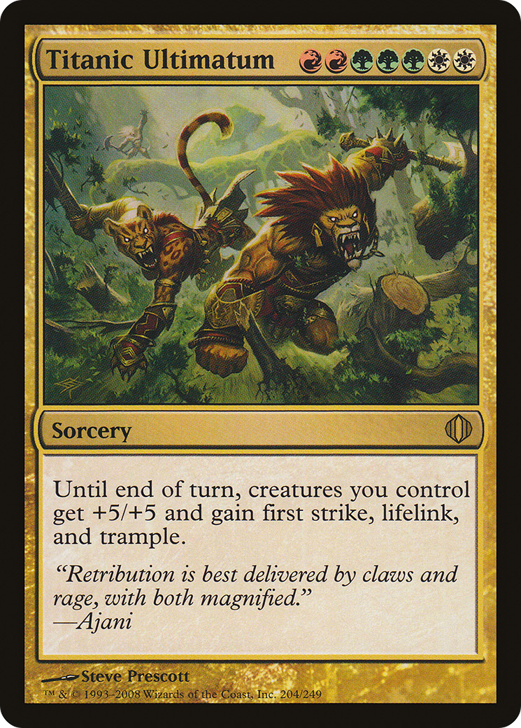 Titanic Ultimatum (ALA-204) [Shards of Alara]