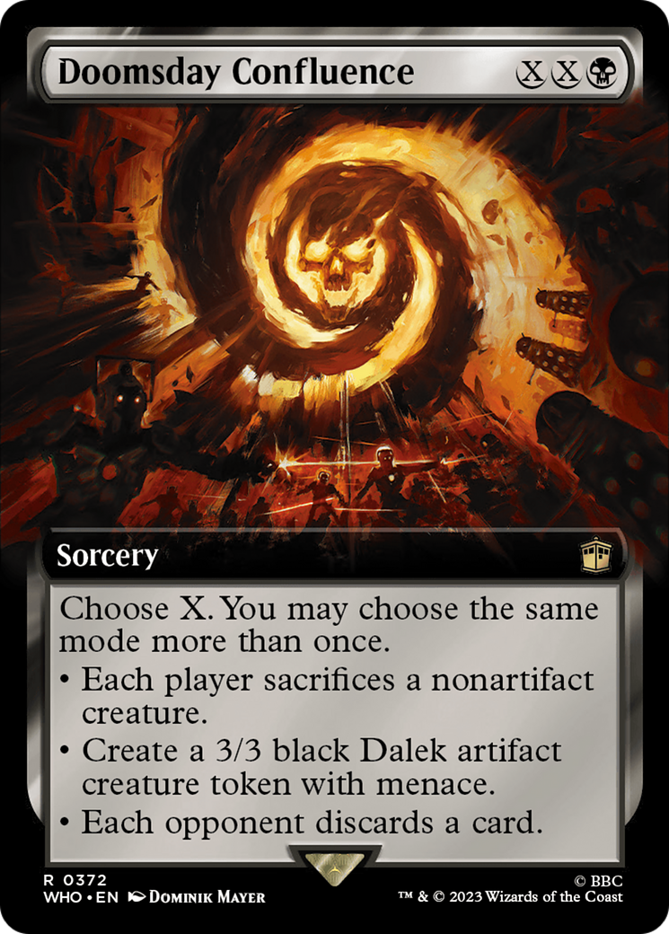 Doomsday Confluence (WHO-372) [Doctor Who]: (Extended Art)