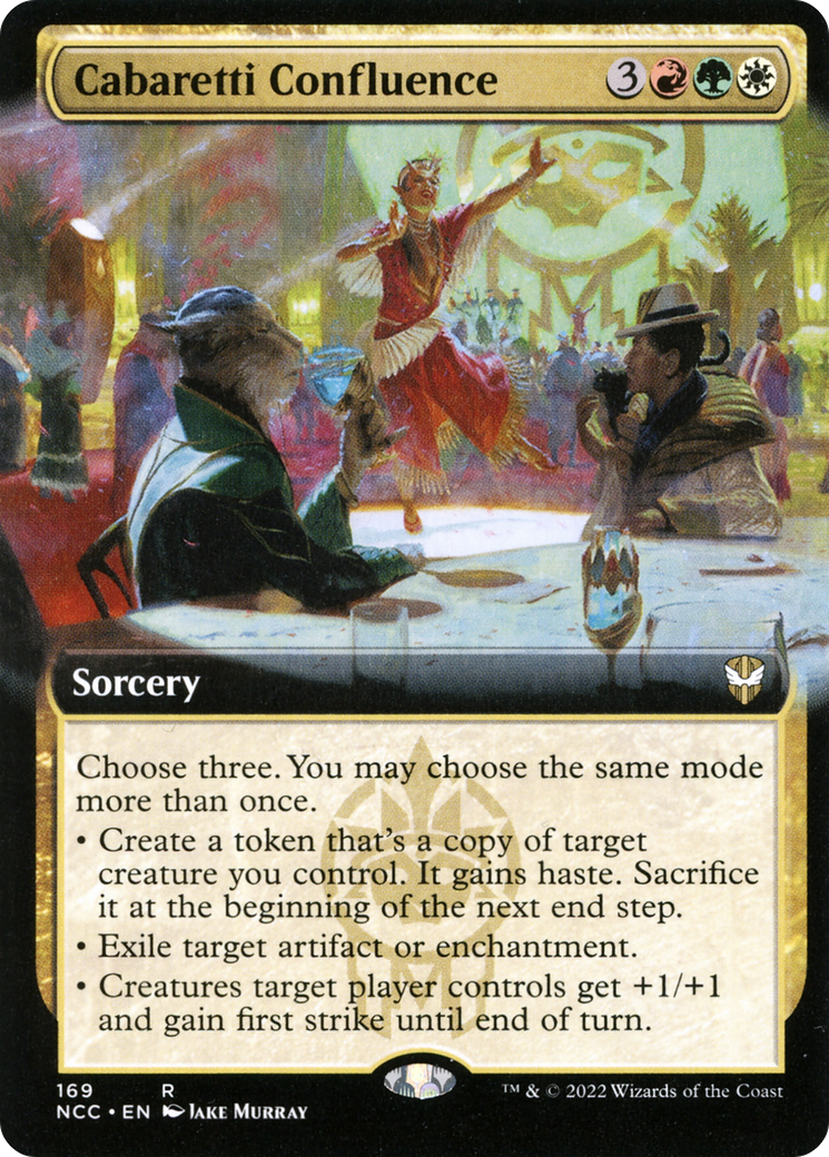Cabaretti Confluence (Extended Art) (NCC-169) [New Capenna Commander]