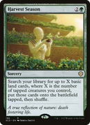 Harvest Season (SCD-188) [Starter Commander Decks]