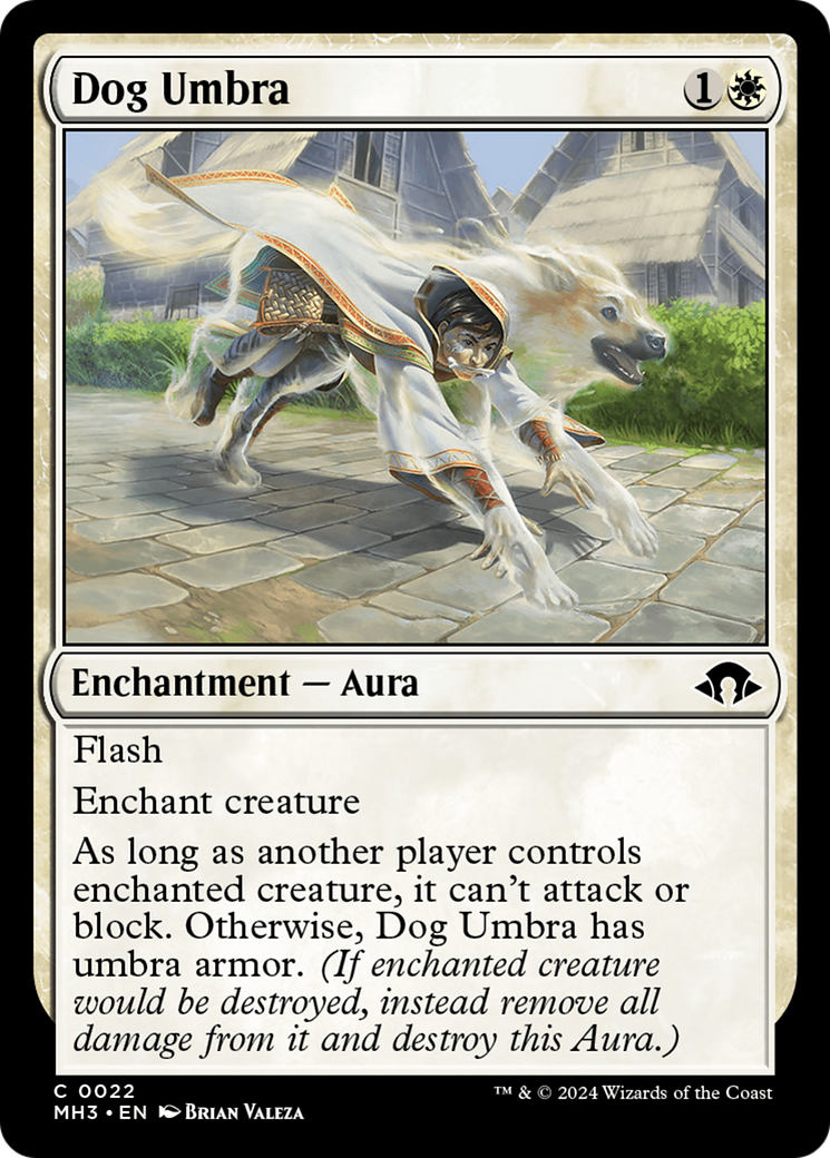Dog Umbra (MH3-022) [Modern Horizons 3] Foil
