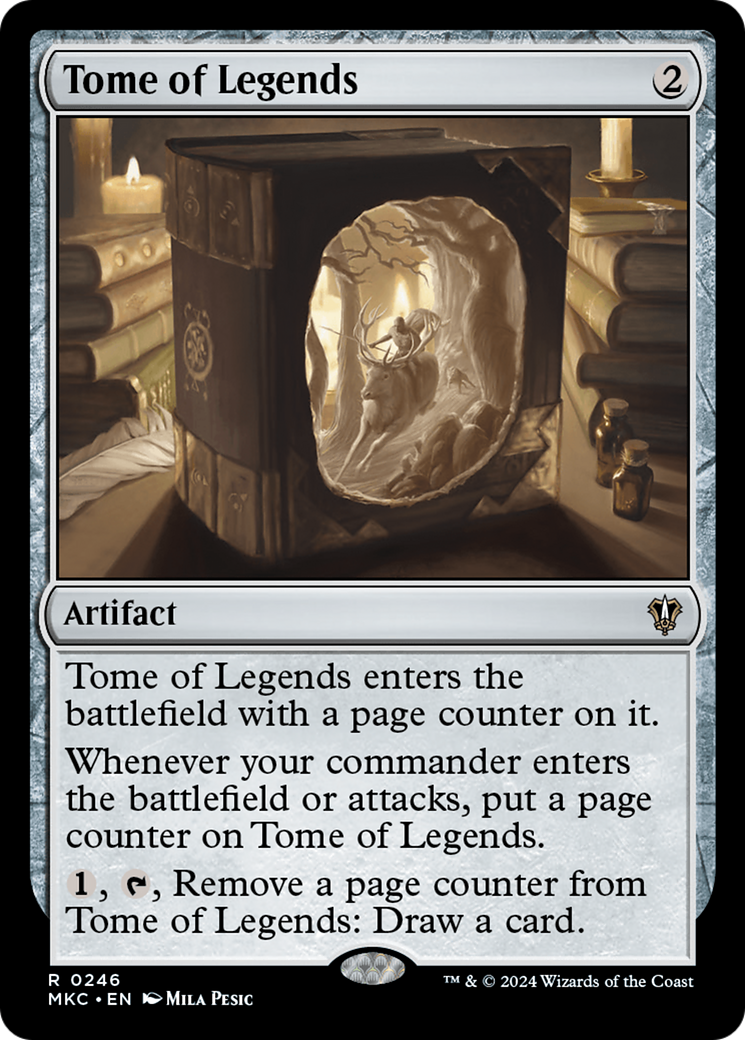 Tome of Legends (MKC-246) [Murders at Karlov Manor Commander]