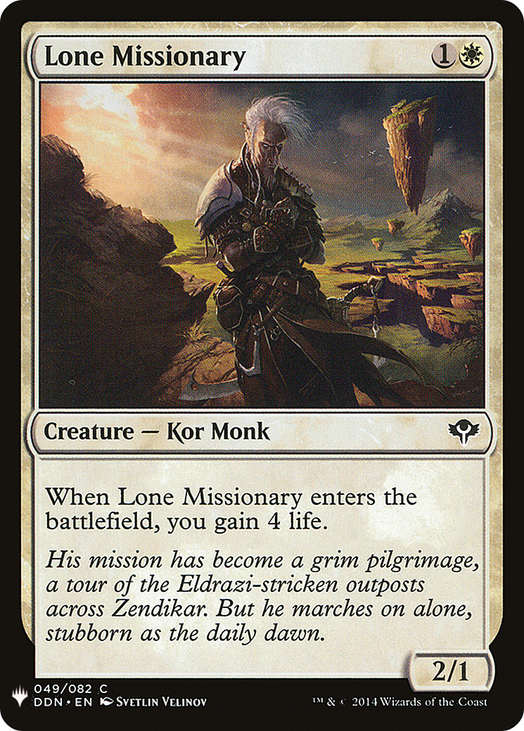 Lone Missionary (LIST-DDN-49) [The List]