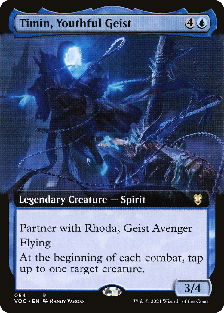 Timin, Youthful Geist (Extended Art) (VOC-054) [Crimson Vow Commander]