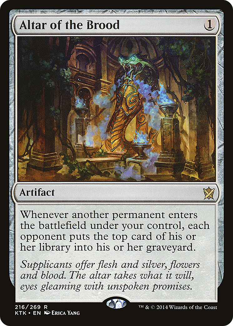Altar of the Brood (KTK-216) [Khans of Tarkir]