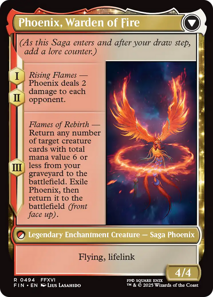 Joshua, Phoenix's Dominant (Extended Art) (FIN-494) [FINAL FANTASY]: (Extended Art)