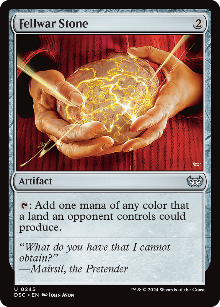 Fellwar Stone (DSC-245) [Duskmourn: House of Horror Commander]