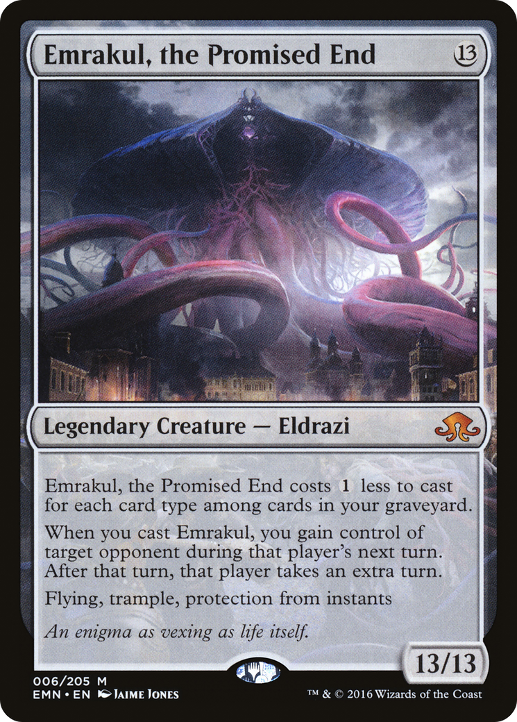 Emrakul, the Promised End (EMN-006) [Eldritch Moon]